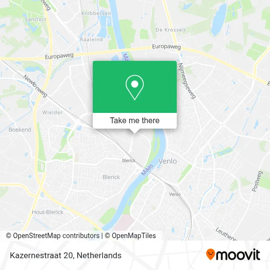 Kazernestraat 20 map