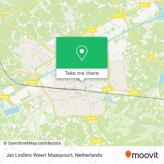 Jan Linders Weert Maaspoort, Maaspoort 54 map