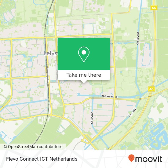 Flevo Connect ICT, Horst 3622 map