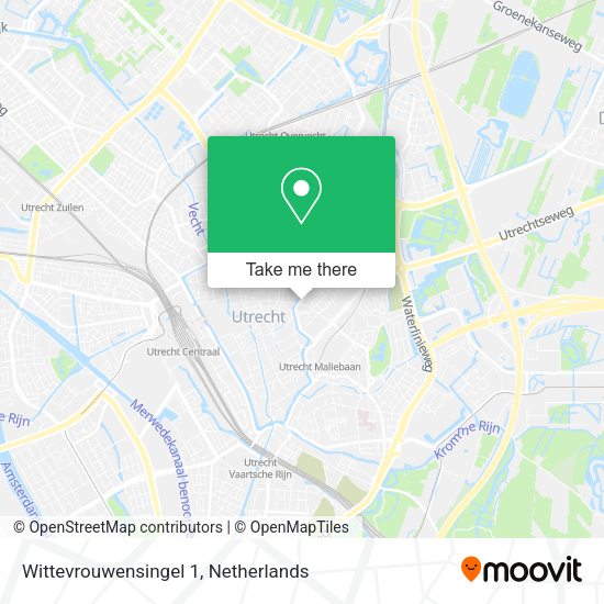 Wittevrouwensingel 1 map