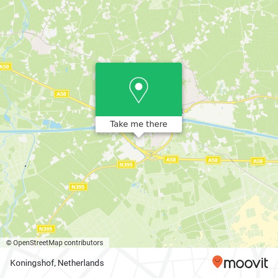 Koningshof, Koningshof, 5688 Oirschot, Nederland Karte