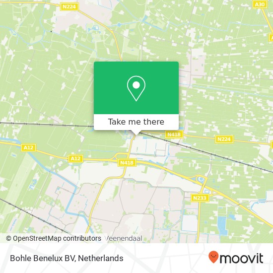 Bohle Benelux BV, Nieuweweg-Noord 314 map