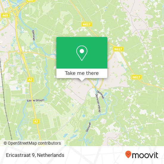 Ericastraat 9, 5271 KL Sint-Michielsgestel Karte