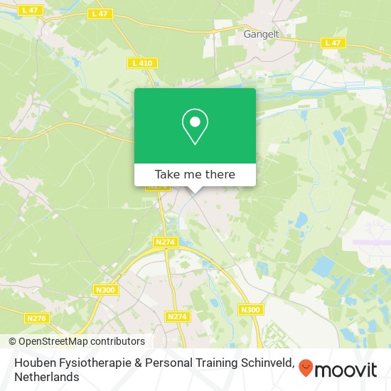 Houben Fysiotherapie & Personal Training Schinveld, A Ge Water 20 Karte