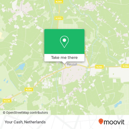 Your Cash, Schoolstraat 19 map