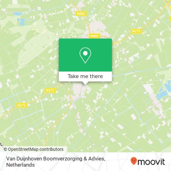 Van Duijnhoven Boomverzorging & Advies, Van Steenhuijsstraat 20 map