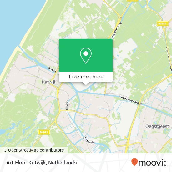 Art-Floor Katwijk, Ambachtsweg 24B map