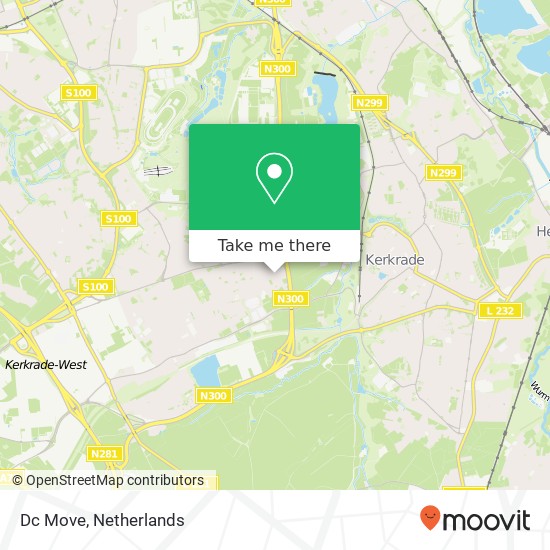 Dc Move, Krichelstraat 8 map