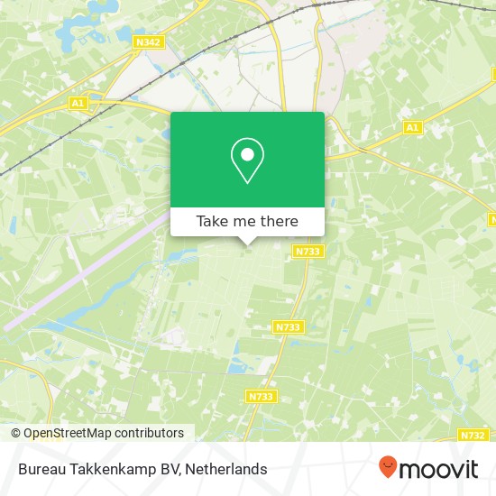 Bureau Takkenkamp BV, Bergweg 475 map