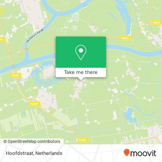 Hoofdstraat, 5256 Herpt map