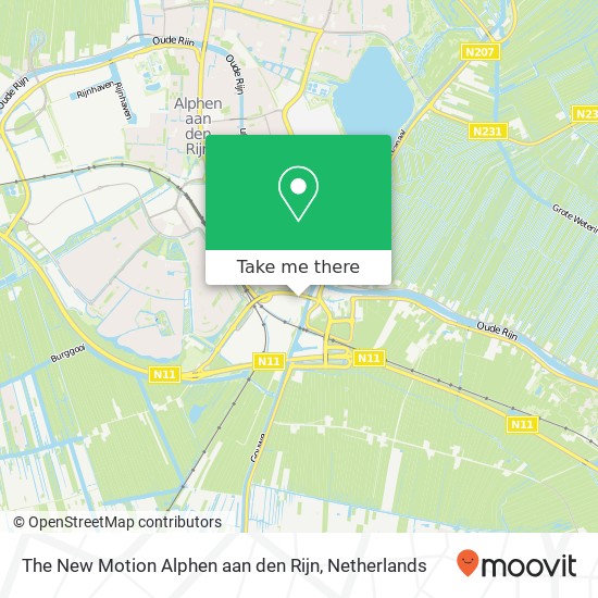 The New Motion Alphen aan den Rijn map