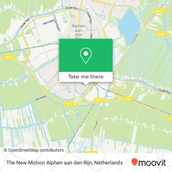 The New Motion Alphen aan den Rijn Karte