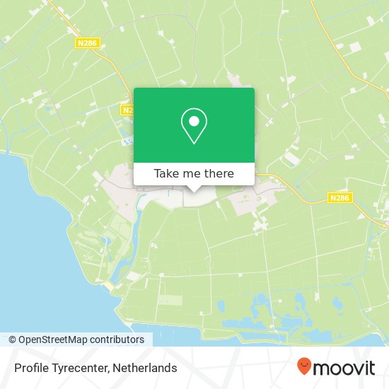 Profile Tyrecenter, Nijverheidsweg 8 map