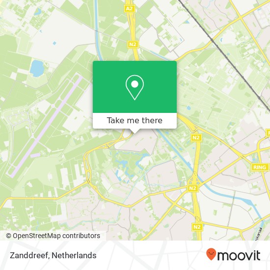 Zanddreef, 5658 Eindhoven map