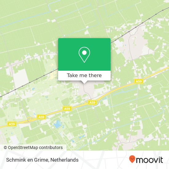 Schmink en Grime, Pelgrimstraat 1B map