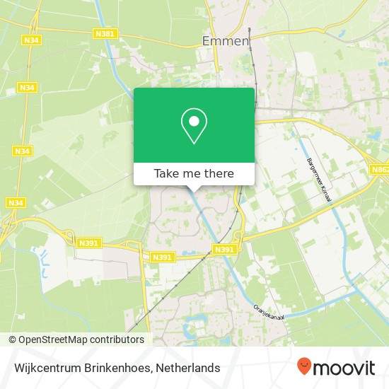 Wijkcentrum Brinkenhoes map