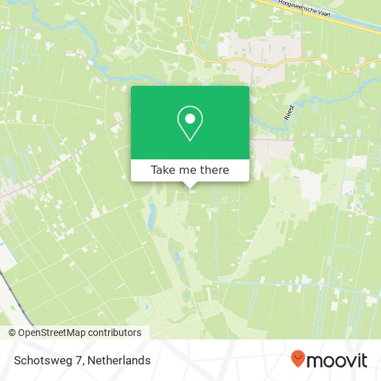 Schotsweg 7, 7951 NP Staphorst Karte