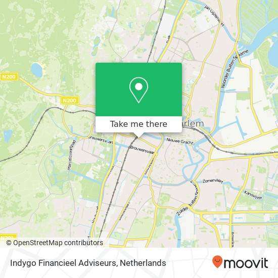 Indygo Financieel Adviseurs, Zijlweg 104 map