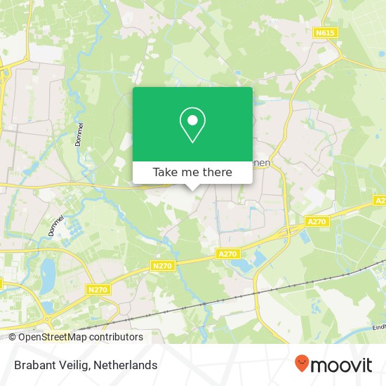 Brabant Veilig map