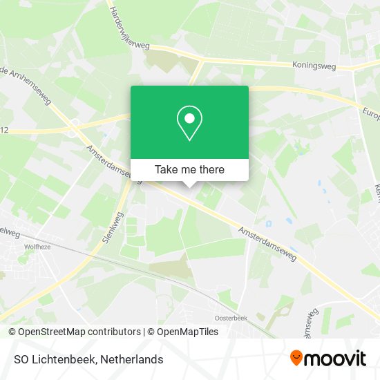 SO Lichtenbeek map