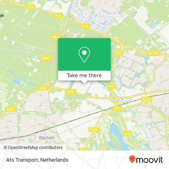Ats Transport, Bijsterhuizen 2158 map