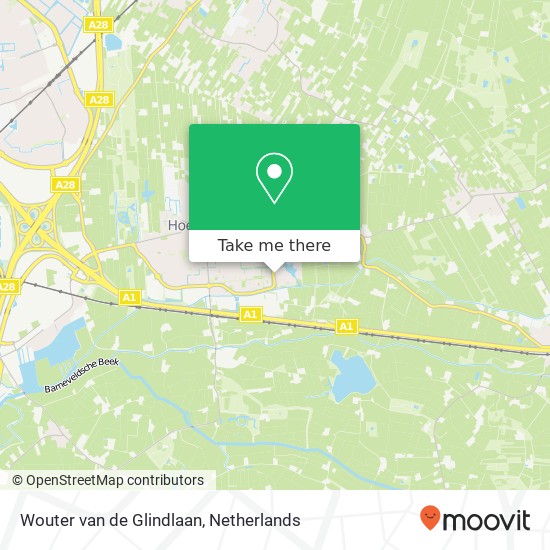 Wouter van de Glindlaan, 3871 Hoevelaken map