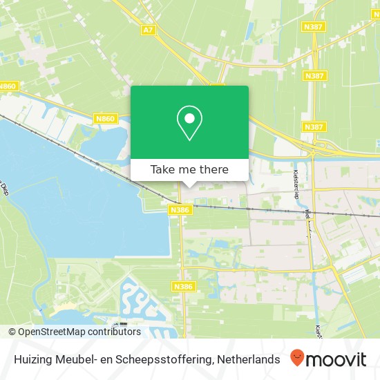 Huizing Meubel- en Scheepsstoffering, Techniekweg 8 map