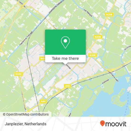 Janplezier, Janplezier, 2171 Sassenheim, Nederland map
