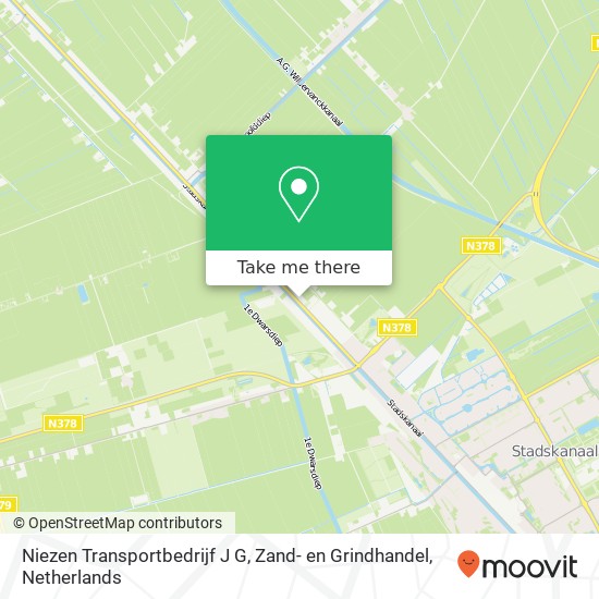 Niezen Transportbedrijf J G, Zand- en Grindhandel, H.J. Kniggestraat 132 map