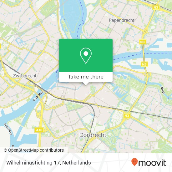 Wilhelminastichting 17, 3311 ZW Dordrecht map