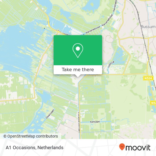 A1 Occasions, Cannenburgerweg 32 map