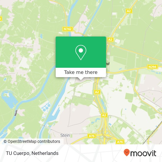 TU Cuerpo, Speelheuvel 5A map