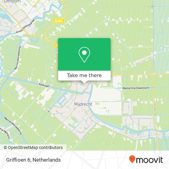 Griffioen 6, 3641 LZ Mijdrecht map