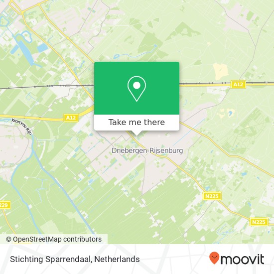 Stichting Sparrendaal, Hoofdstraat 89 Karte