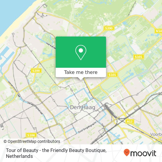 Tour of Beauty - the Friendly Beauty Boutique, Javastraat 128 map