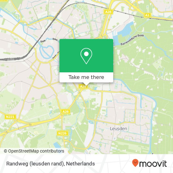 Randweg (leusden rand), 3816 Amersfoort map