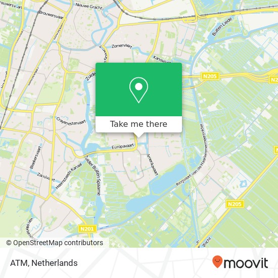 ATM, Rivièraplein map