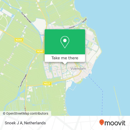 Snoek J A, Henricus Rolstraat 1A map