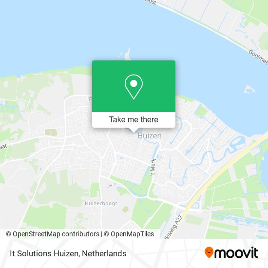 It Solutions Huizen map