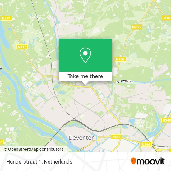 Hungerstraat 1 map