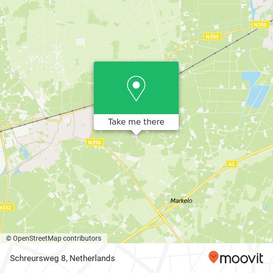 Schreursweg 8, 7451 RG Holten map