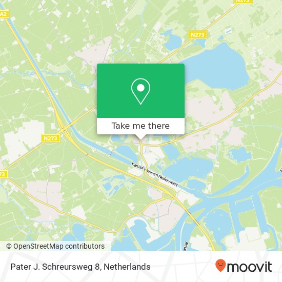 Pater J. Schreursweg 8, 6097 NH Heel map