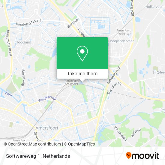 Softwareweg 1 map