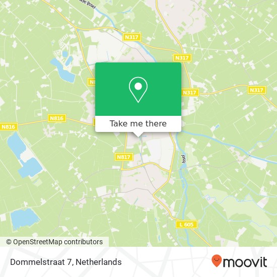 Dommelstraat 7, 7071 VT Ulft map