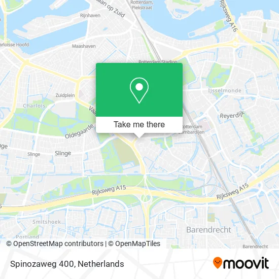 Spinozaweg 400 map