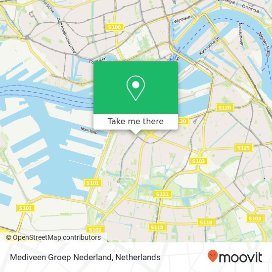 Mediveen Groep Nederland, Wolphaertsbocht 105 map