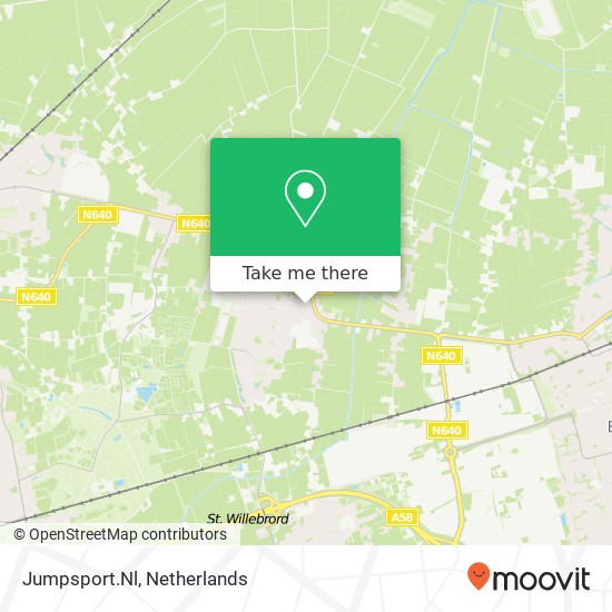 Jumpsport.Nl, Bovenstraat-Erf 8 map