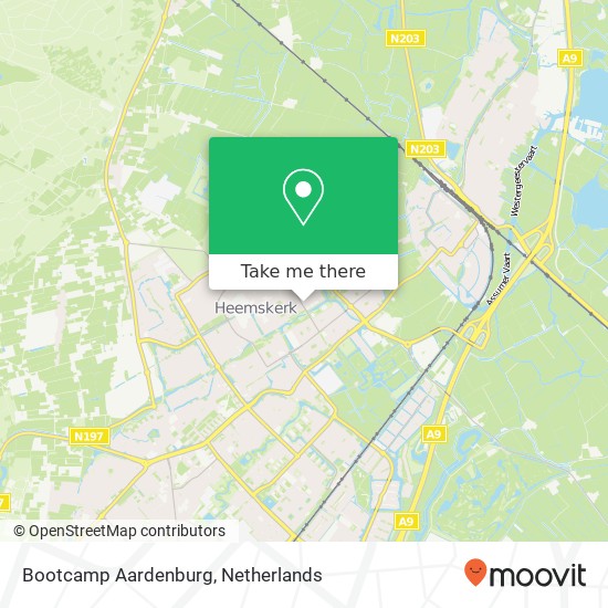 Bootcamp Aardenburg, Laan van Assumburg map