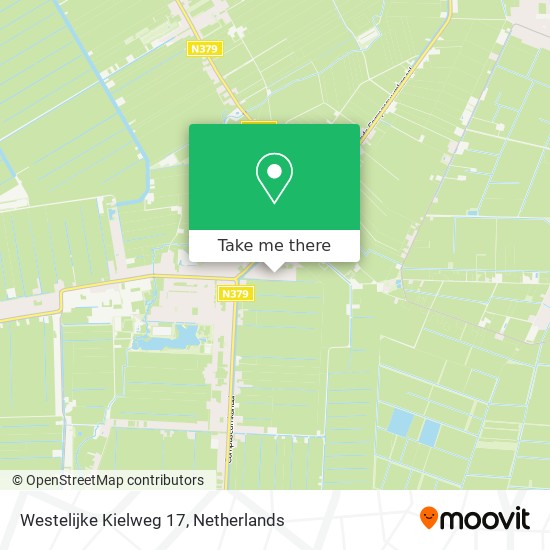 Westelijke Kielweg 17 Karte