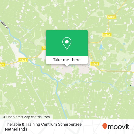 Therapie & Training Centrum Scherpenzeel, Vijverlaan 4G map